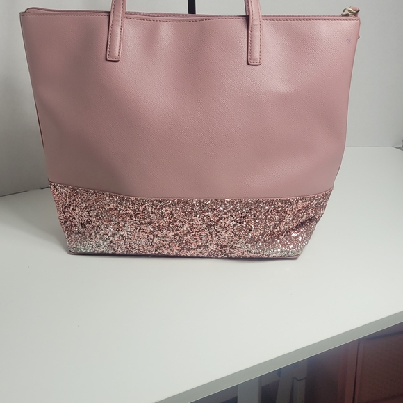 Kate Spade Pink Glitter Tote Bag - Picture 5 of 16